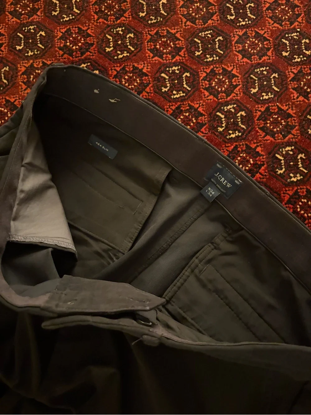 J. Crew Black Dress Pants - Tailored Waistband